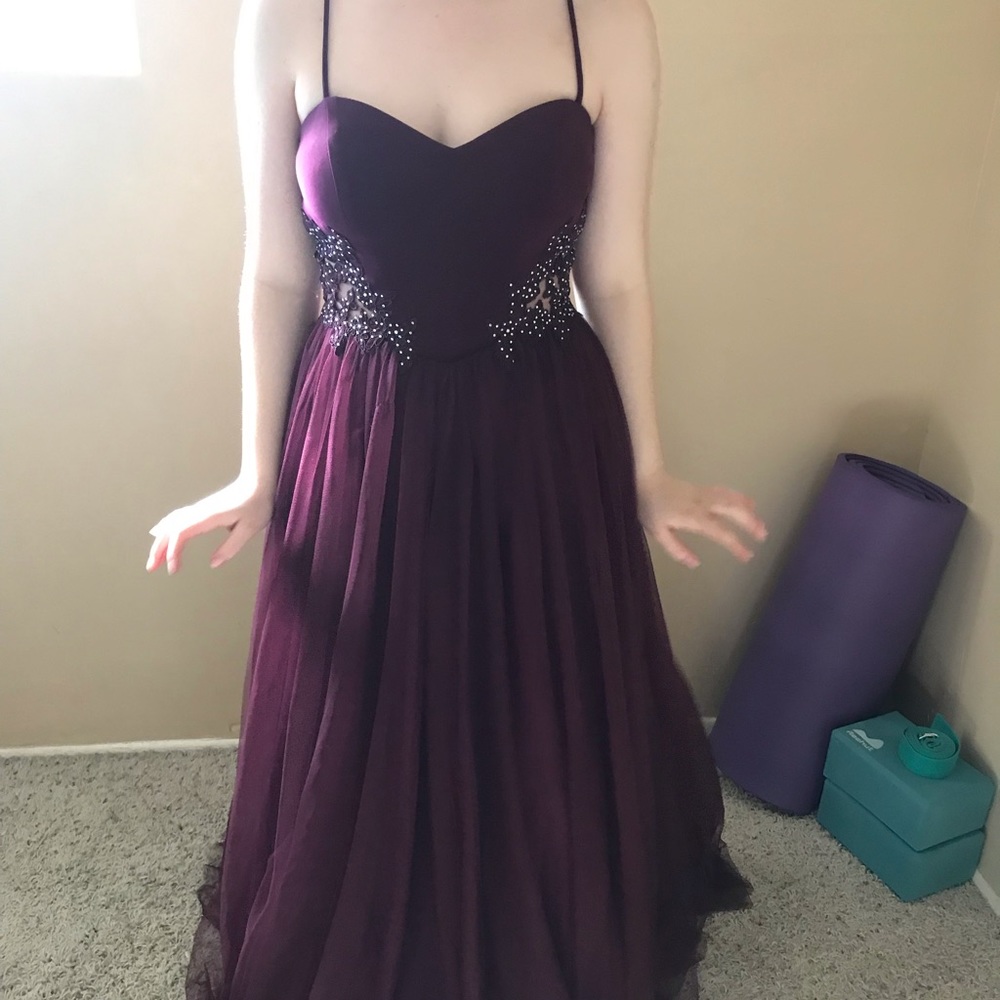 Purple Prom Dress